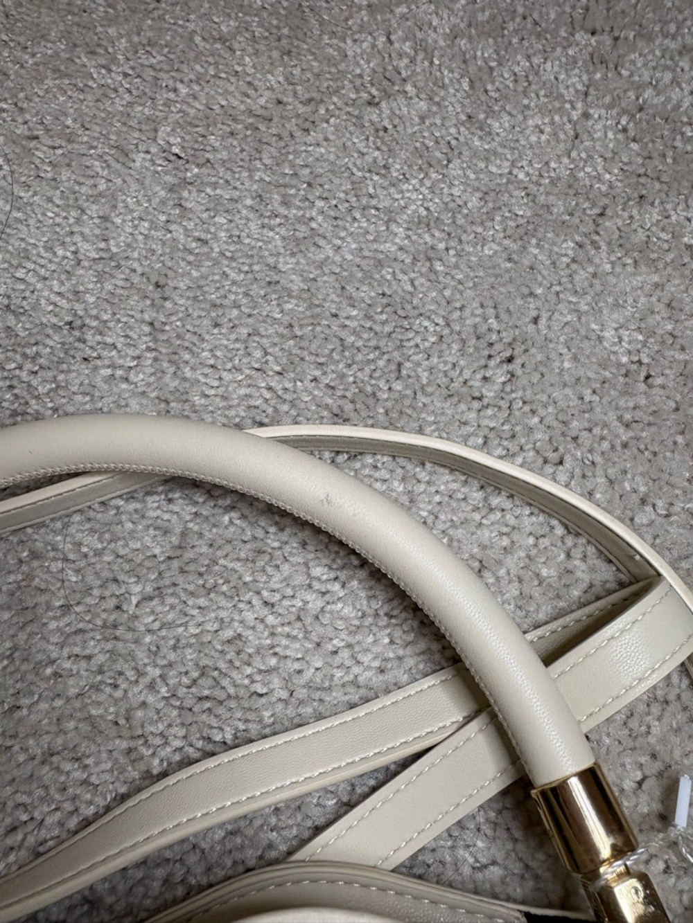 Melie Biianco Cream Mini Top-Handle Bag - Picture 5 of 5
